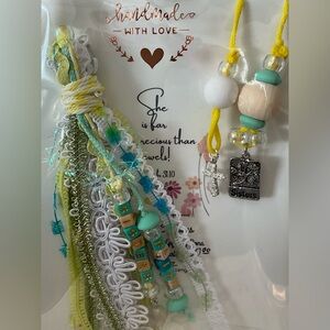 TASSEL BIBLE BOOKMARKS HANDMADE “FAITH” “SISTERS” SZ XL UP TO 12” BOOK LENGTH